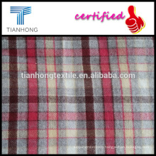 2016 new design 100 cotton herringbone weave wool feeling flannel fabric for shirt